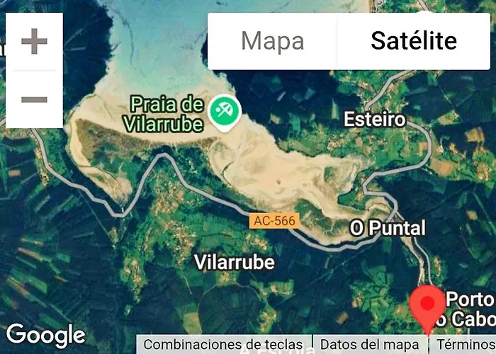 別荘 A Casa Do Porto Cerca De Cedeira Y De La Playa De Pantin Valdoviño