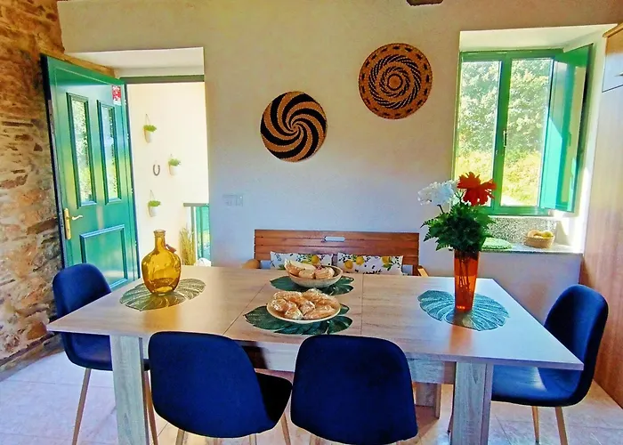 別荘 A Casa Do Porto Cerca De Cedeira Y De La Playa De Pantin Valdoviño